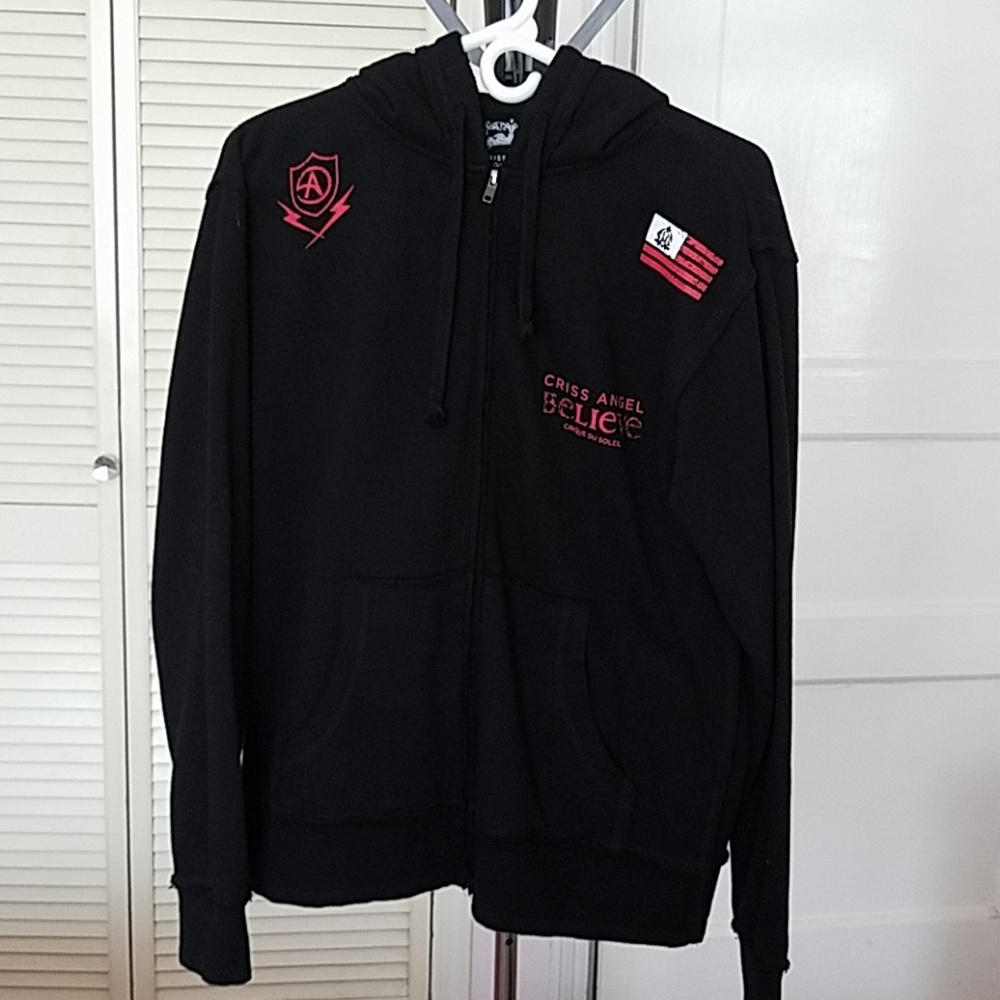 Criss Angel Believe hoodie small
